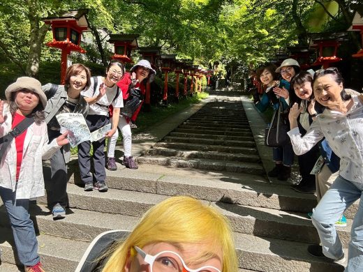 貴船神社・[京都]鞍馬寺～貴船神社へ、大人遠足＋川床ランチ&セミナー開催いたしました！
